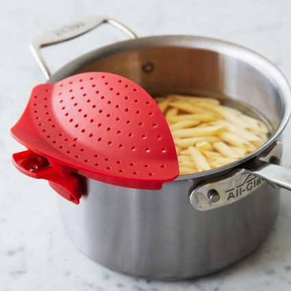 Kitchen Gizmo Snap Strain Strainer Clip
