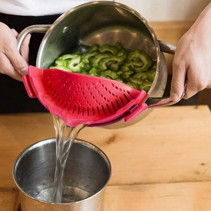 Kitchen Gizmo Snap Strain Strainer Clip