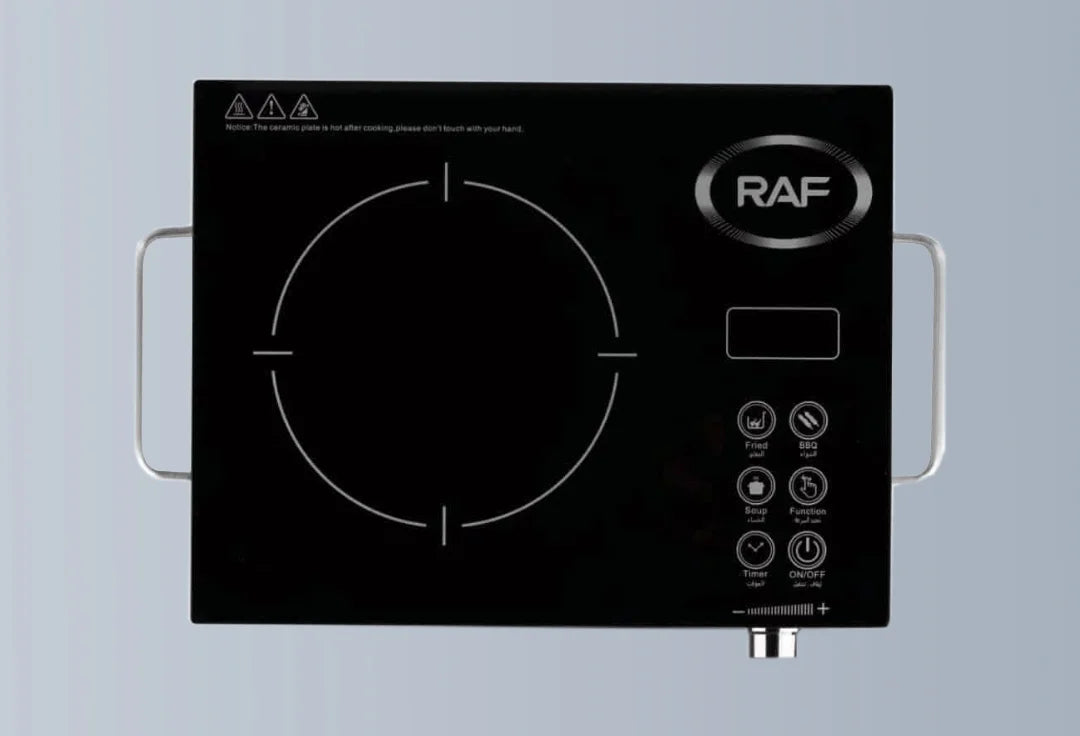 Portable 220V AC Electric Stove – Solar Inverter-Based Cooking Solution Infrared | RAF R-8003 Electric Stove – 3500W