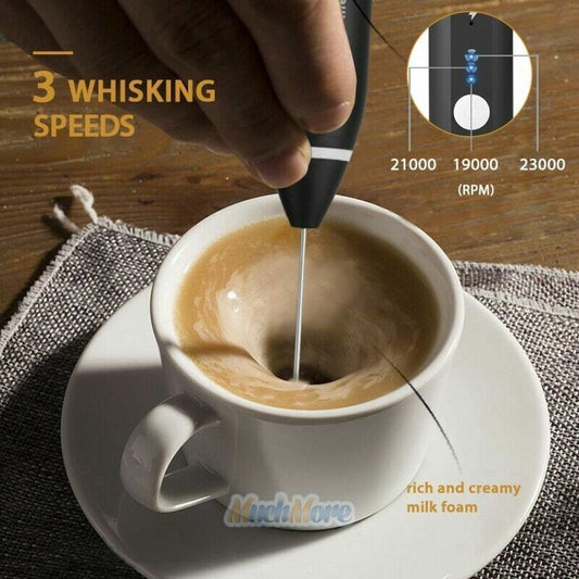 Coffee Beater USB Rechargeable Handheld Coffee Blender Milk Shaker
